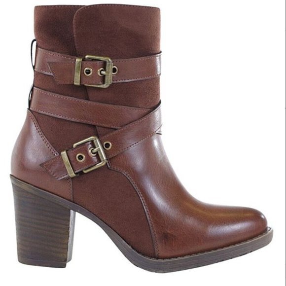 EUC Cognac Kellen Boot GC Shoes - Picture 2 of 4